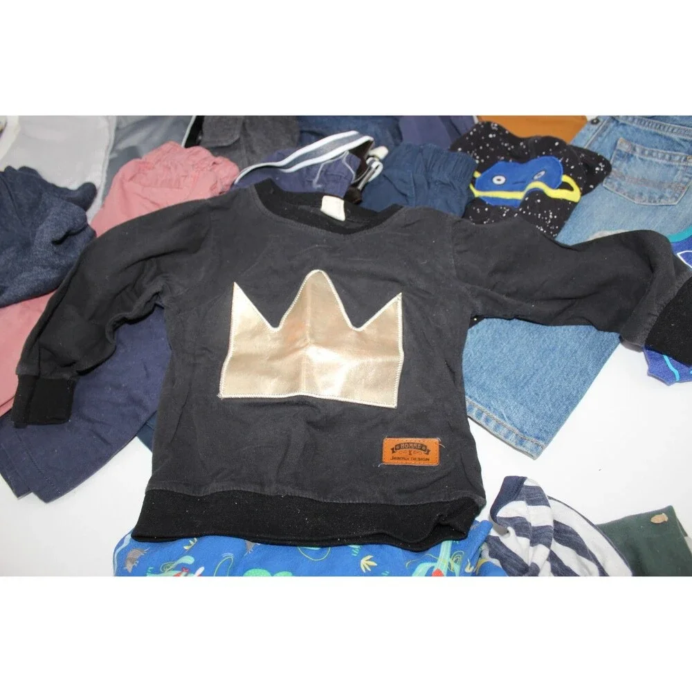 Huge Lot 18 Pieces Boys 18 Months Clothes Pants Shorts Carters Oshkosh Old Navy